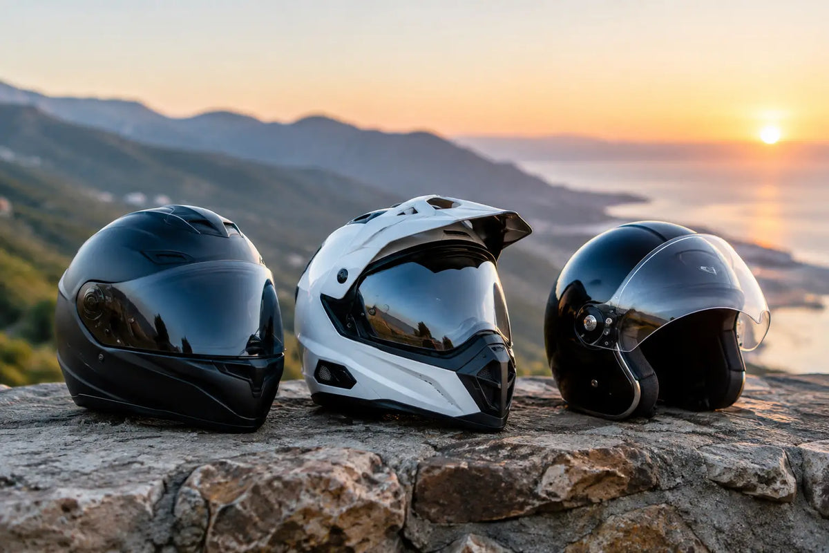 Motorcycle Helmets That Fit the Ride Ahead