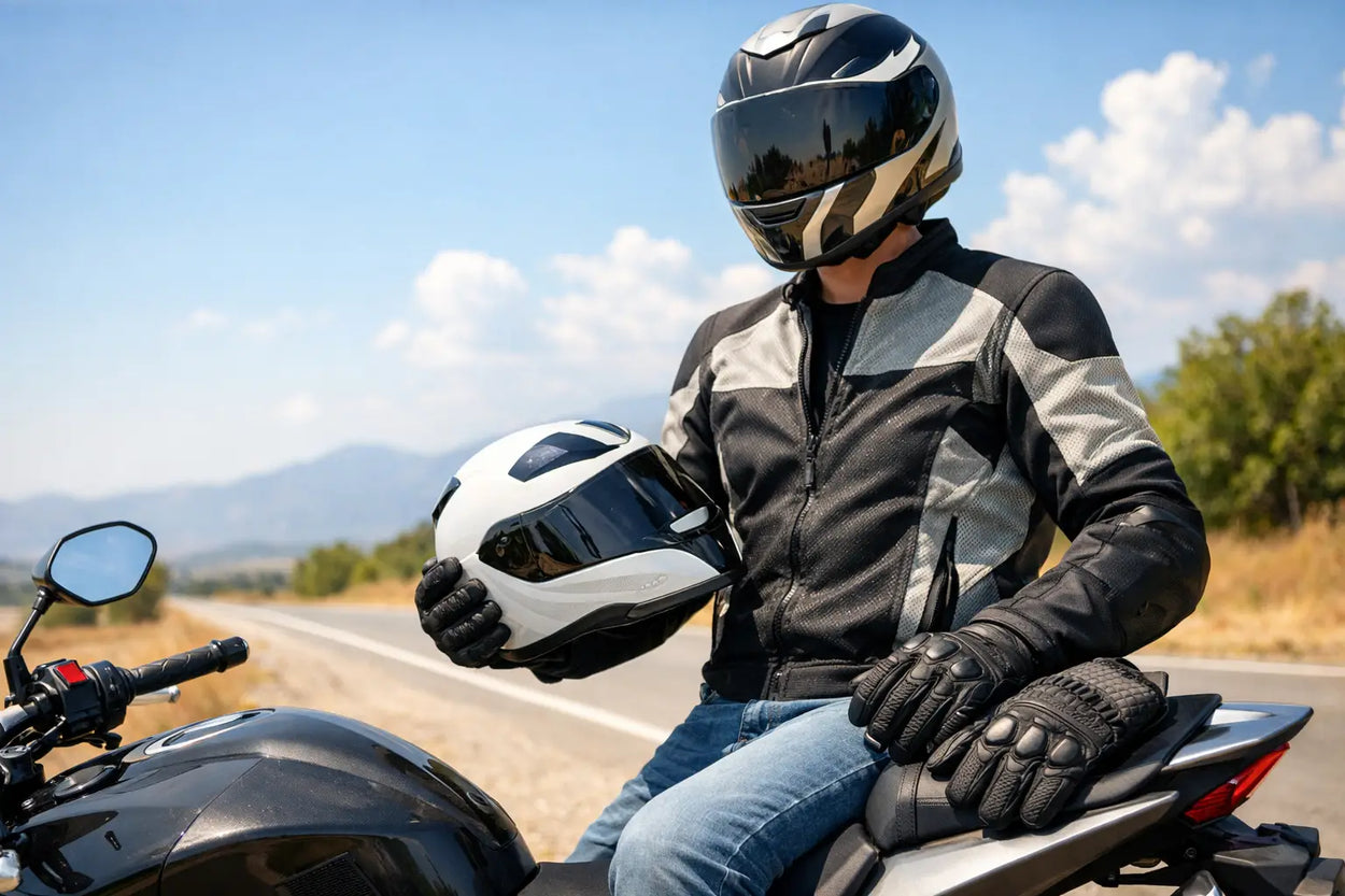 Summer Motorcycle Protection That Won’t Cook You
