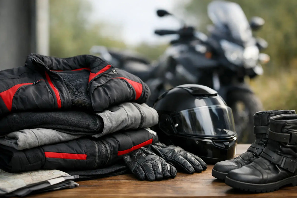 How to Layer Motorcycle Gear Right