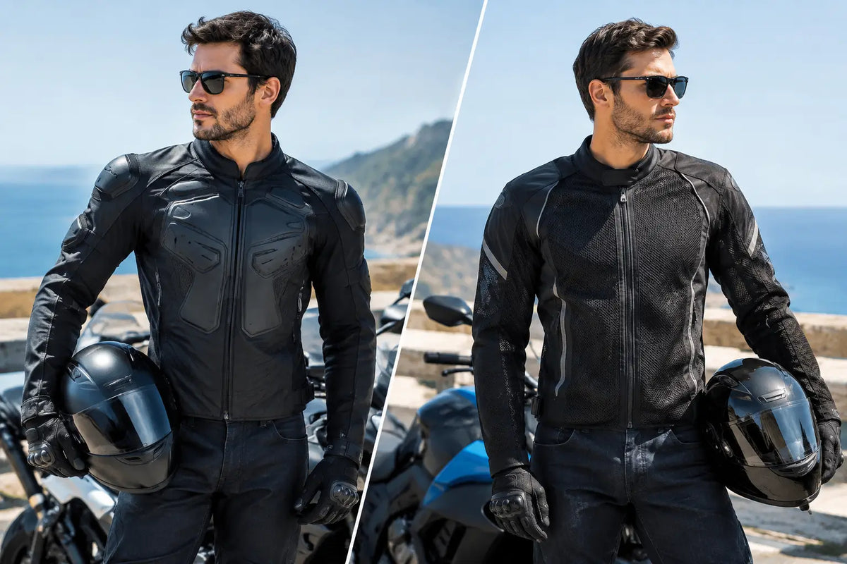 Armored Shirt vs Mesh Jacket for Summer Riding