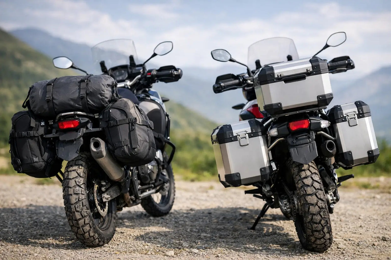 Soft Luggage vs Hard Panniers