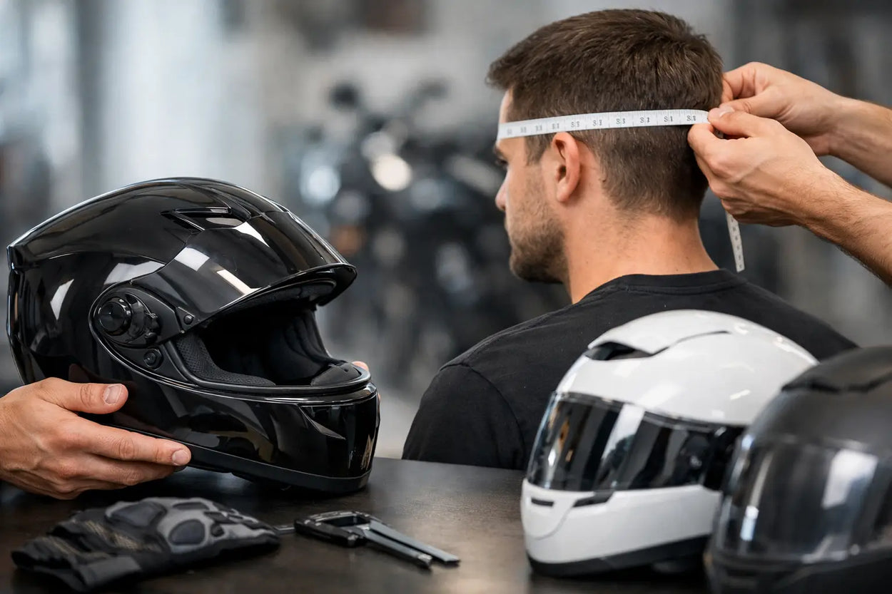 How to Choose Motorcycle Helmet Size