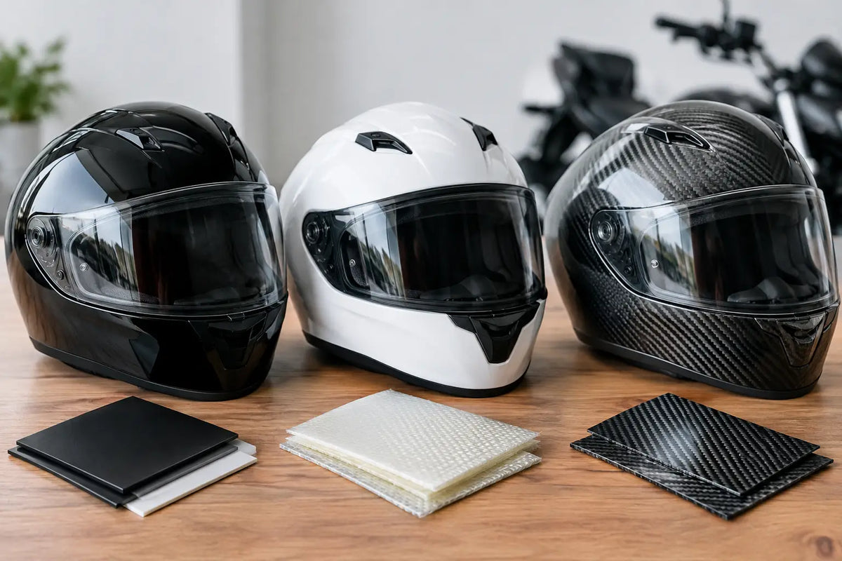 Helmet Shell Materials Compared for Real Riders