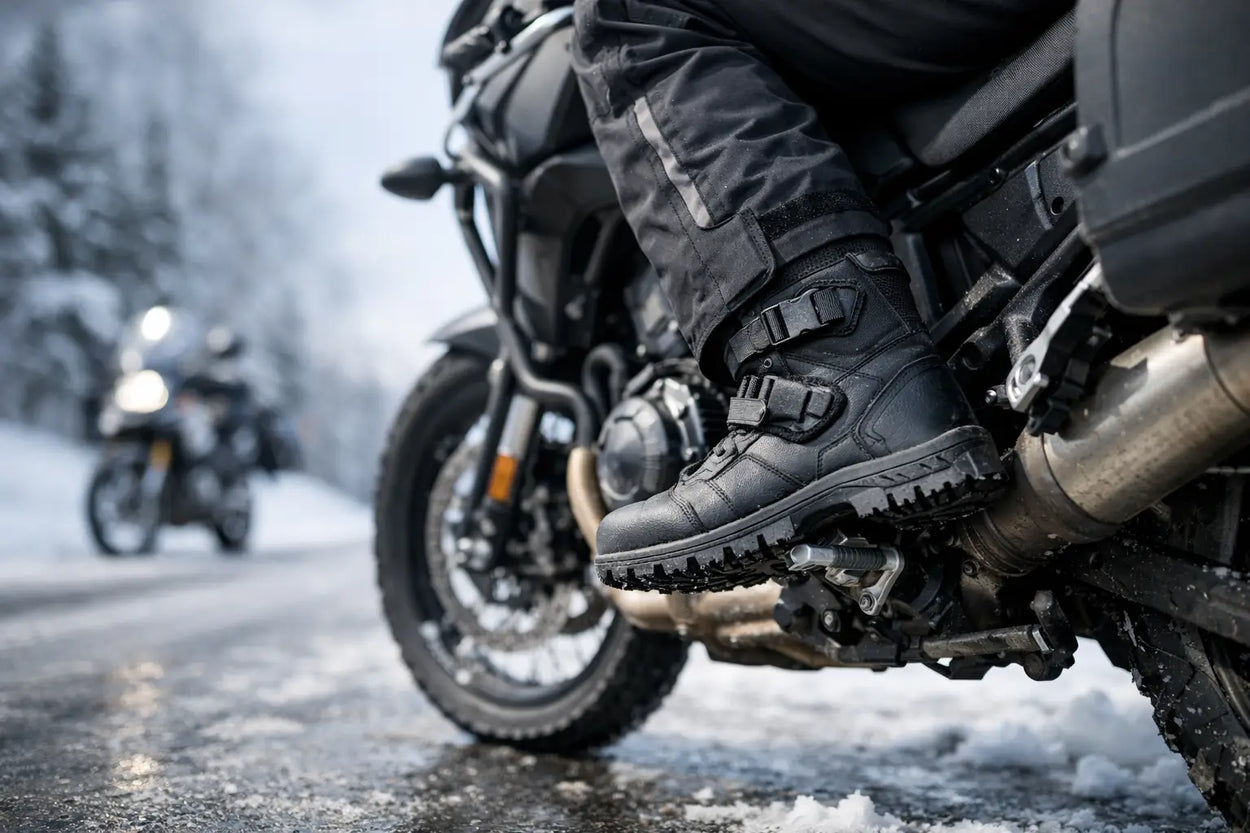 Motorcycle Footwear for Cold Rides