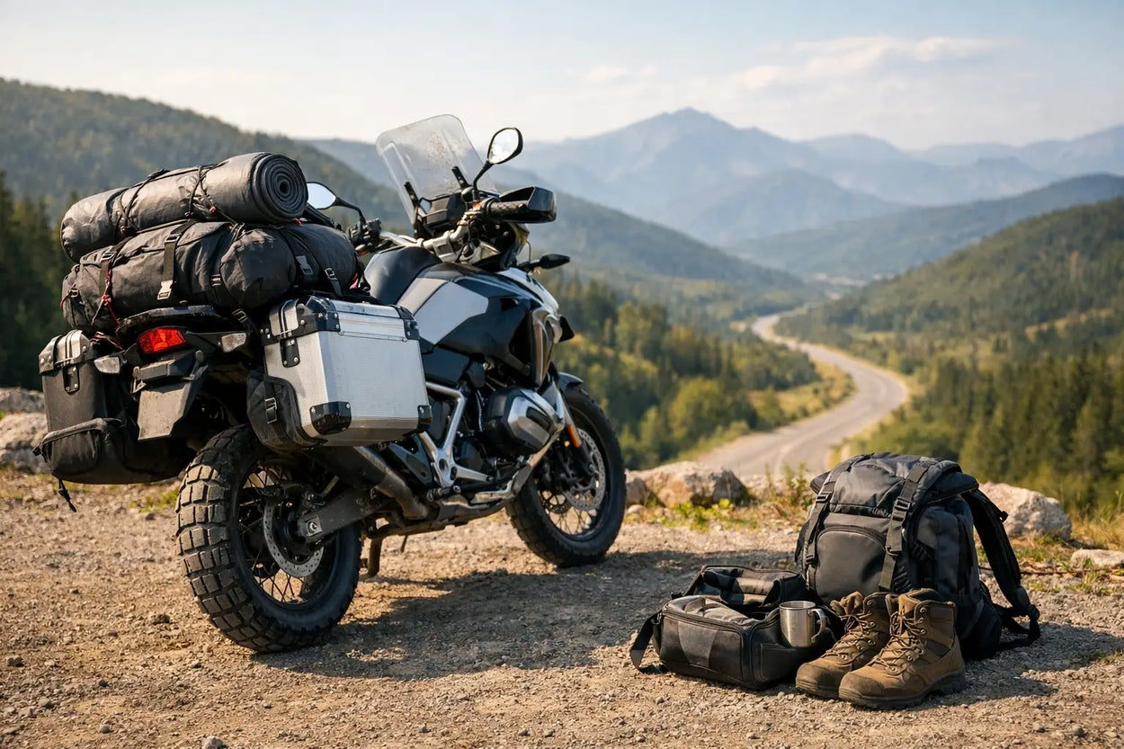 Adventure Motorcycle Packing Guide for Real Roads