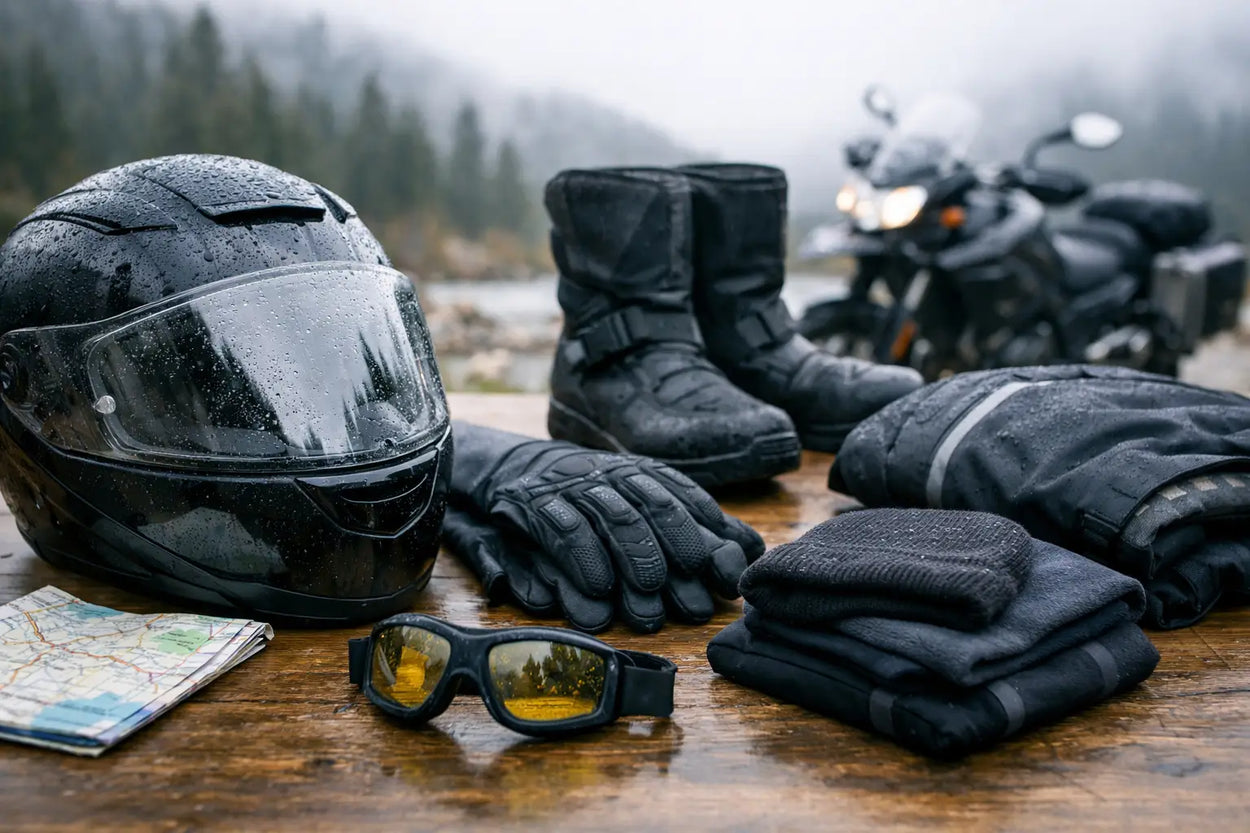 Northern Rider Gear Checklist for Cold, Wet Miles