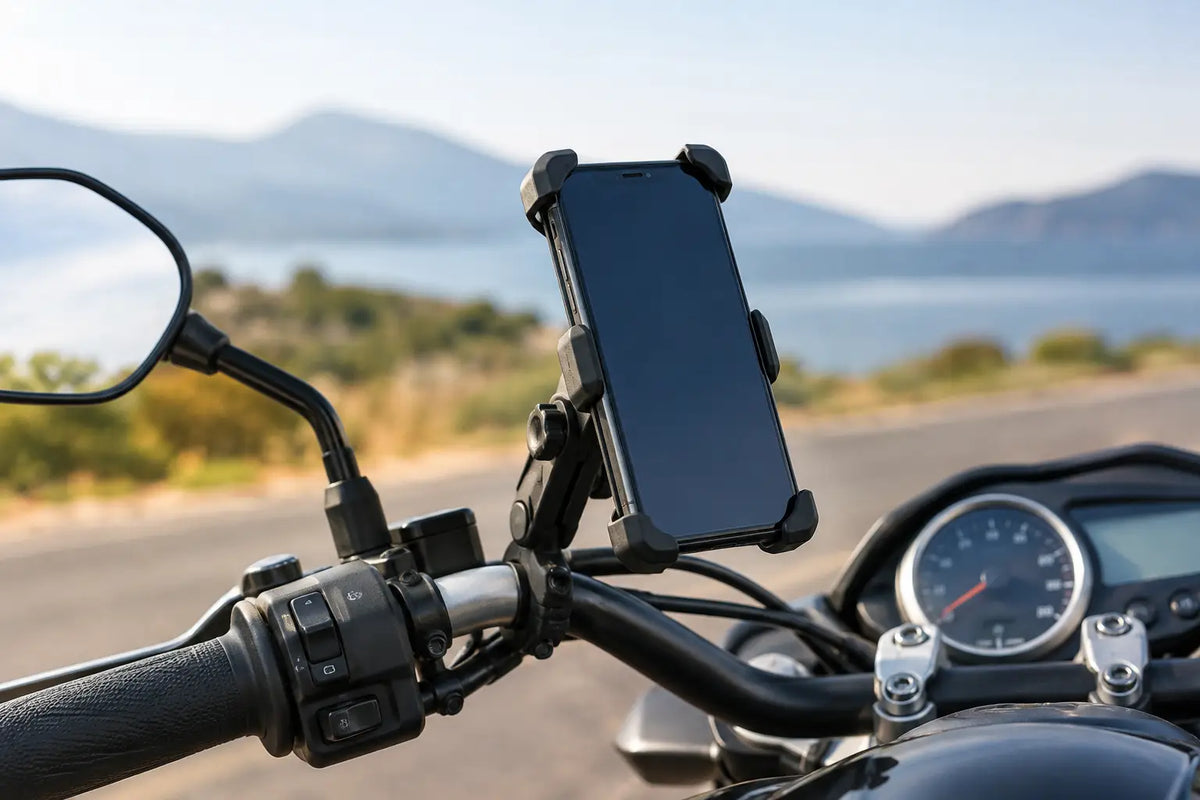 How to Mount a Phone on a Motorcycle Securely