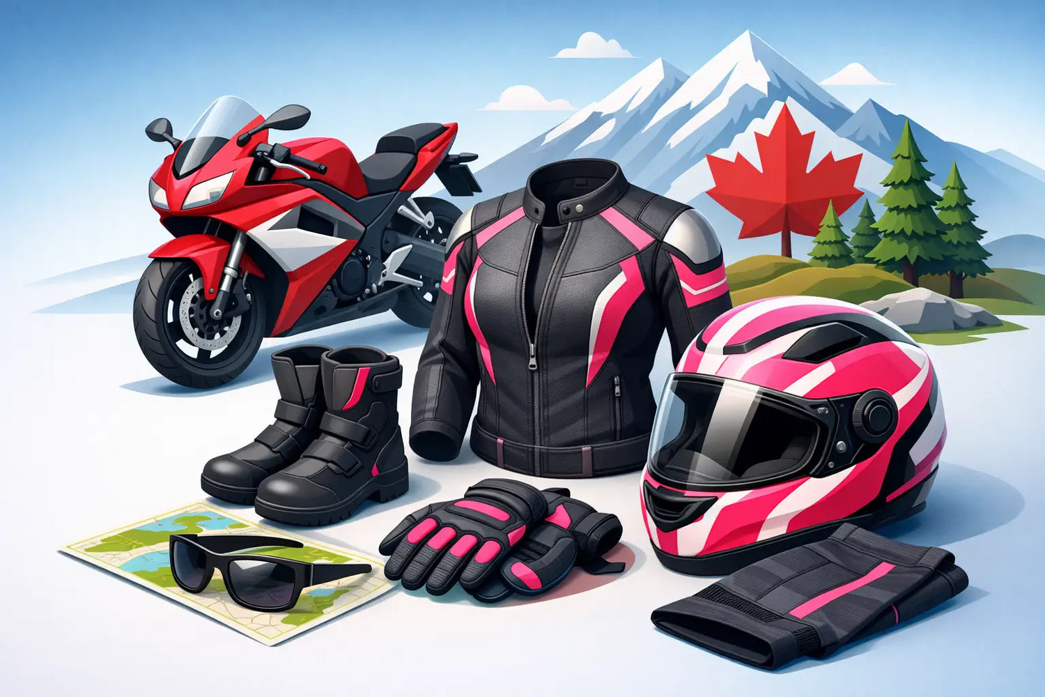Women’s Motorcycle Gear in Canada