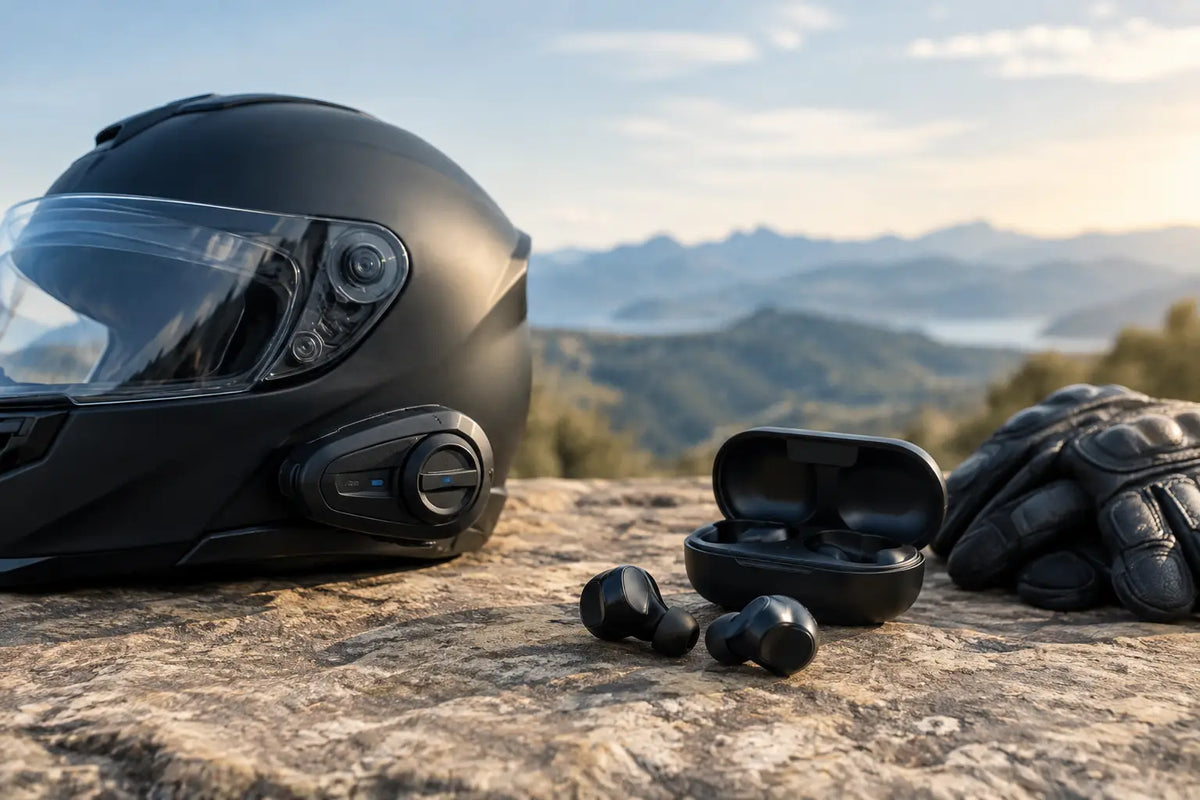 Sena Intercom Versus Earbuds for Motorcycle Riders