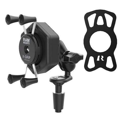 RAM X-Grip® Phone Mount with Vibe-Safe™ & Fork Stem Base Canada