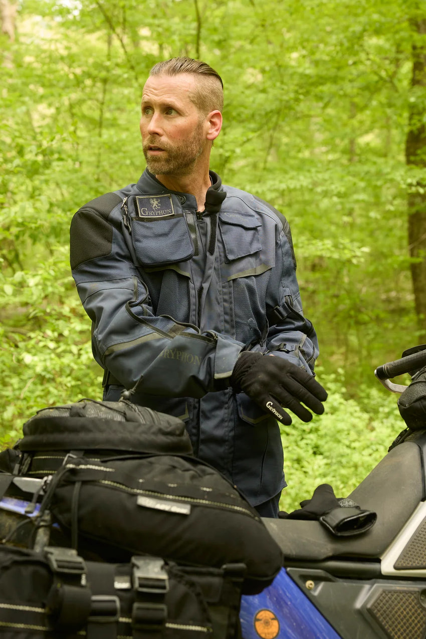 Gryphon Men's SINGLE TRACK Waterproof Adventure Motorcycle Jacket Canada