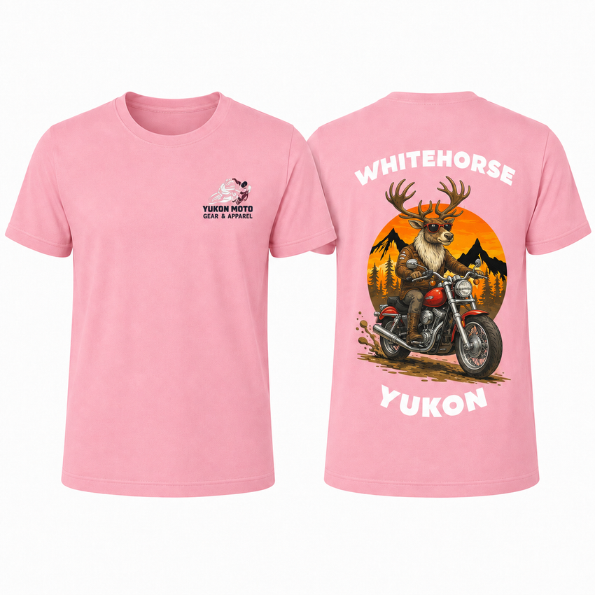 YMGA Adult Whitehorse Yukon CARIBOU CRUISER T-Shirt Canada