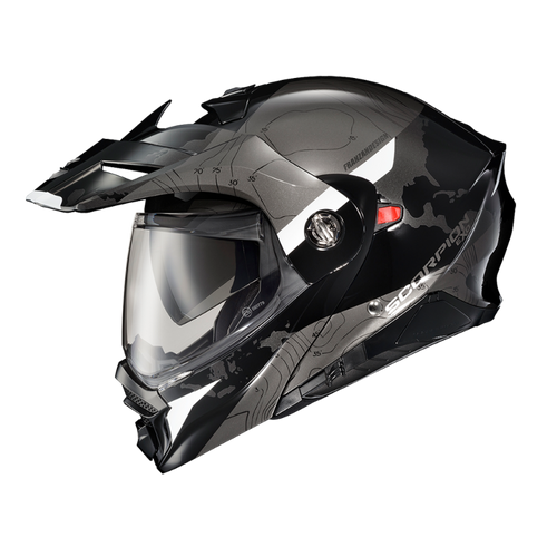 Scorpion EXO-AT960 Topographic Modular Adventure Helmet Canada