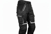 A pair of Gryphon Women's HI-FLO Mesh Pants with vented armor and high airflow mesh panels, displayed against a white background.