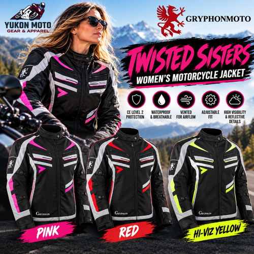 Gryphon Women’s TWISTED SISTERS Waterproof Motorcycle Jacket Canada