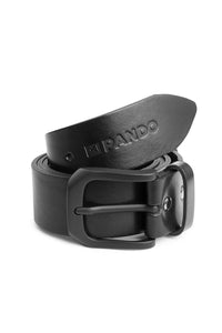 HIMO-3 Grain Leather Motorcycle Belt Canada