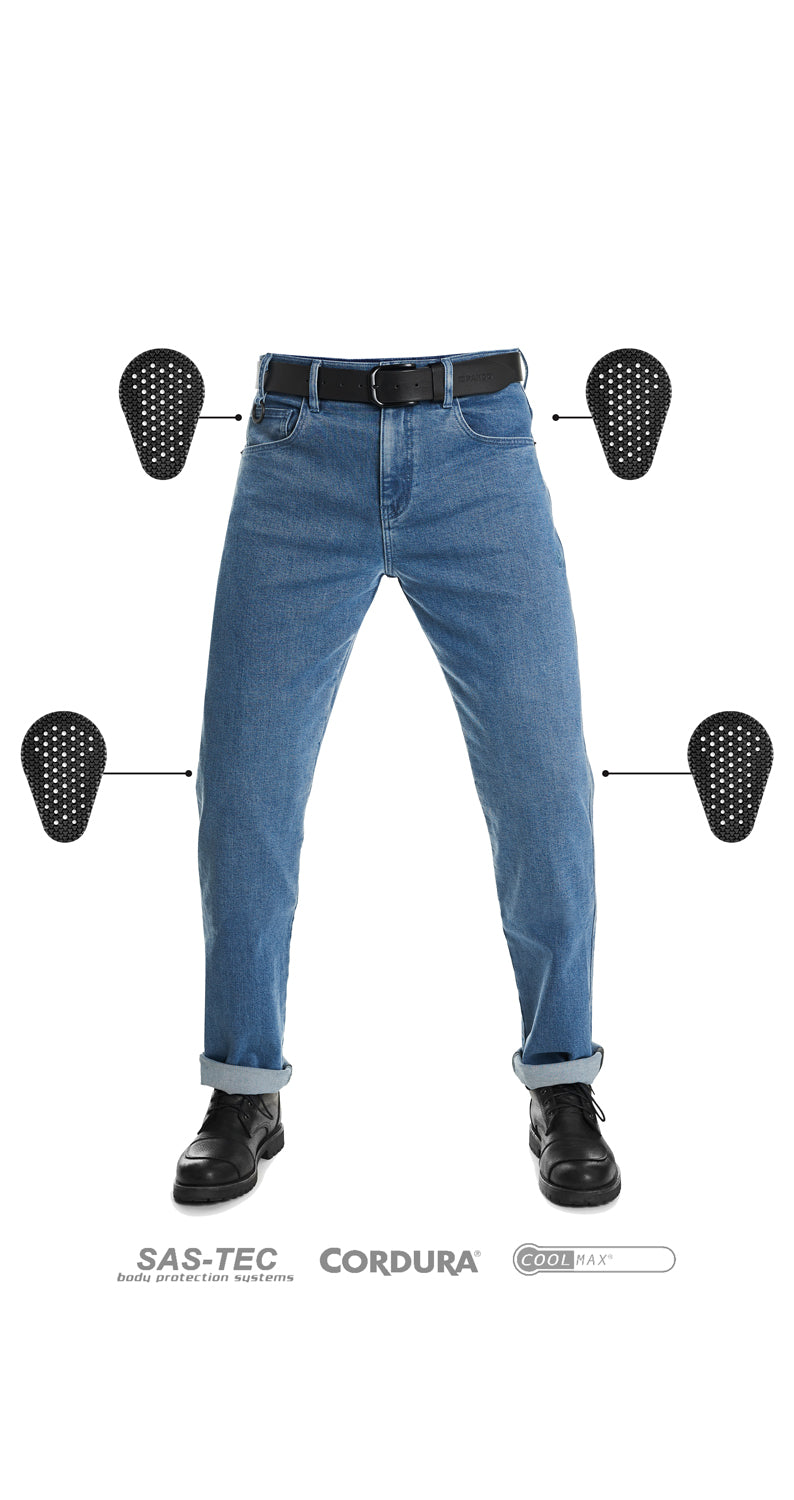 PANDO Moto JAMES Regular Motorcycle Jeans Canada