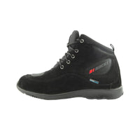 Joe Rocket Men's Blaster Motorcycle  high-top boots in black with gray and red accents on a white background