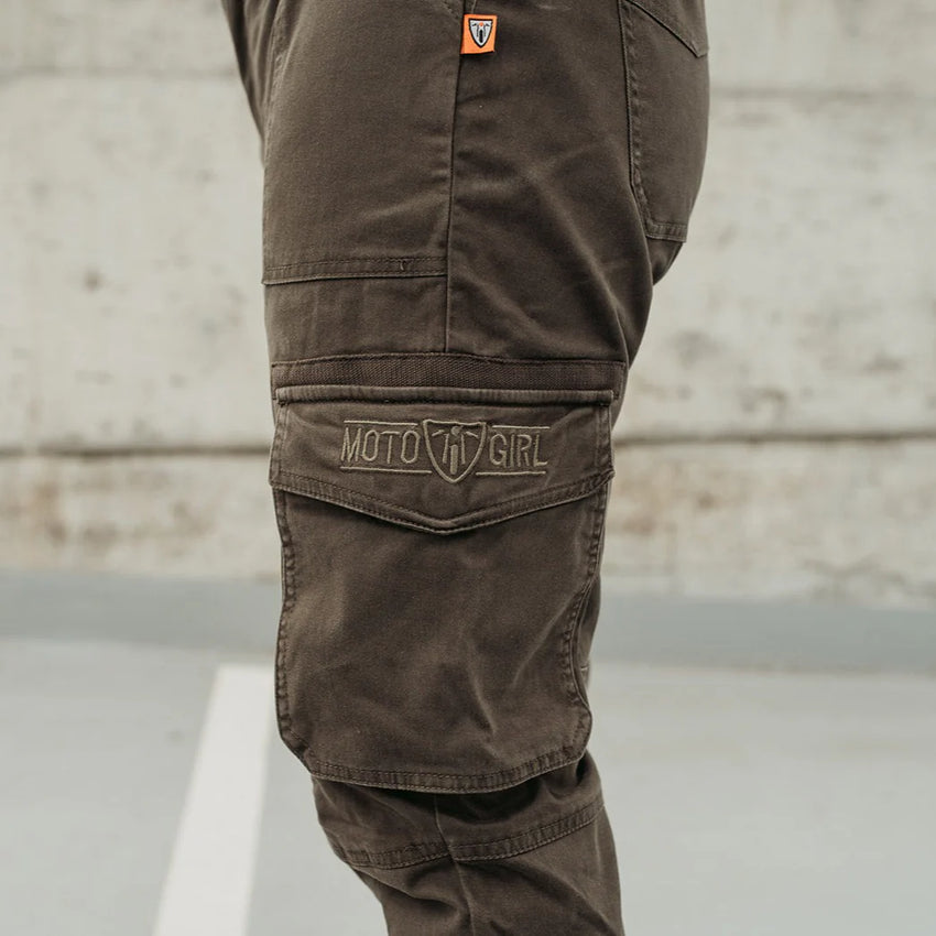 MotoGirl LARA Cargo Trousers (4 Colours)