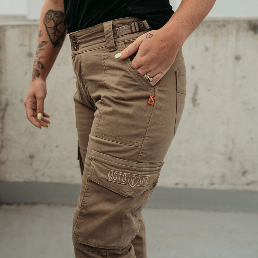 MotoGirl LARA Cargo Trousers (4 Colours)