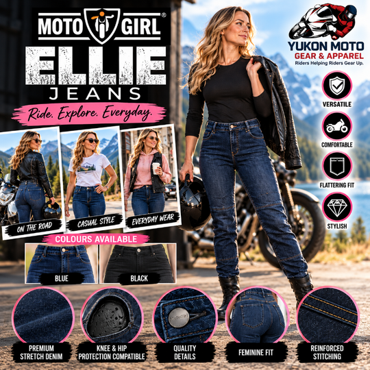 MotoGirl ELLIE Motorcycle Jeans Canada