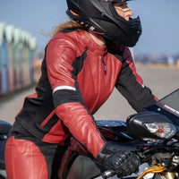 MotoGirl FIONA Leather Motorcycle Jacket