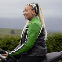 MotoGirl HAYLEY Women’s Leather Motorcycle Jacket Canada