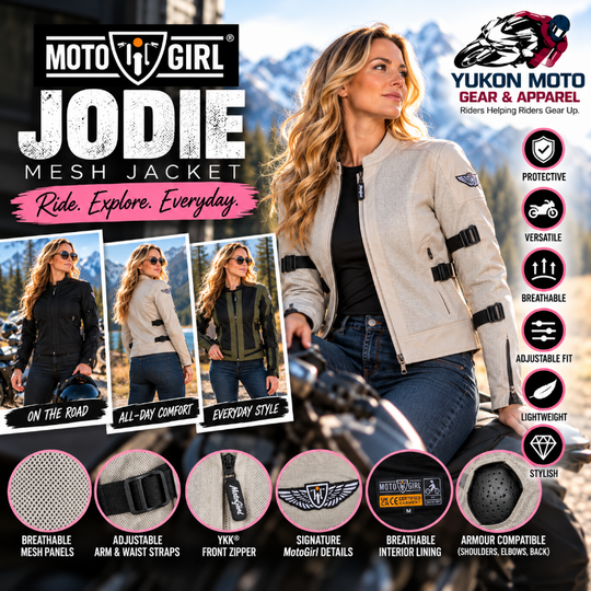 MotoGirl Women's JODIE Summer Motorcycle Jacket Canada