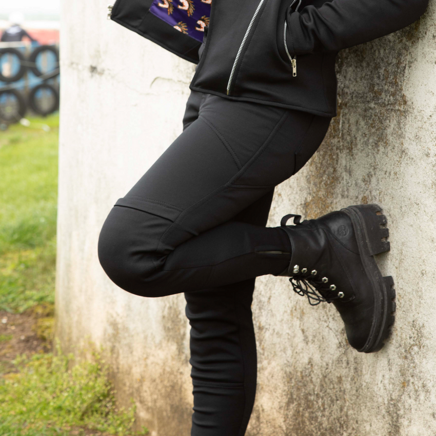 MotoGirl NIMI Zip Motorcycle Trousers Canada
