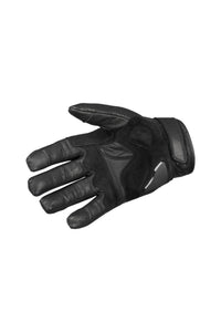 Black glove on a white background