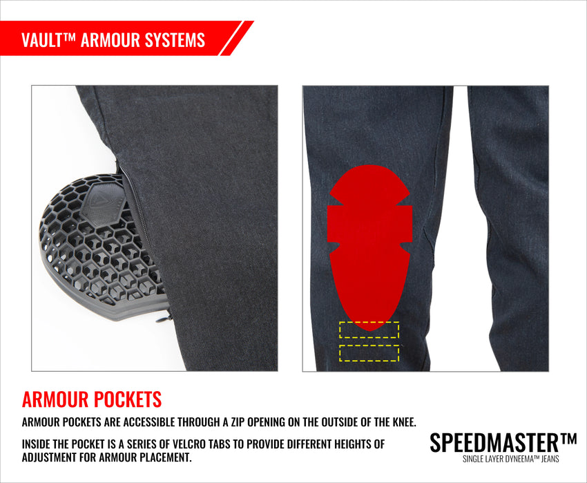 Joe Rocket Men's SPEEDMASTER DYNEEMA Motorcycle Jeans