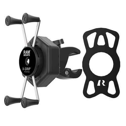 RAM X-Grip® Large Phone Mount with Vibe-Safe™ & Small Tough-Claw® Canada