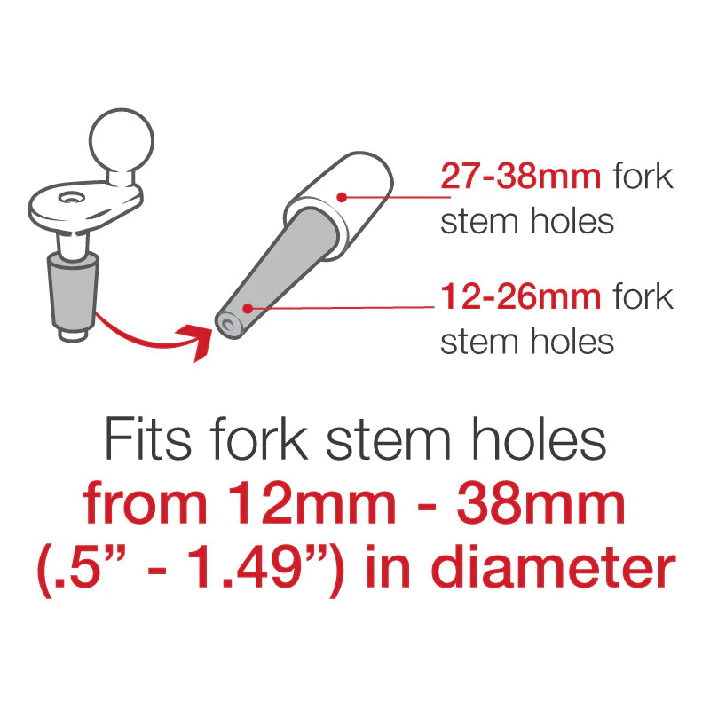 RAM MOUNTS Fork Stem Base Canada