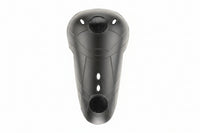 Scorpion SAS-Tech Black Motorcycle knee pad on white background