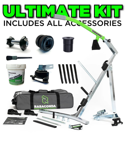 Rabaconda Street Bike Tire Changer Ultimate Kit