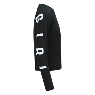 MotoGirl Long Sleeve Black Shield Shirt