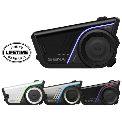 Sena 60S EVO Motorcycle Bluetooth Communication System Canada