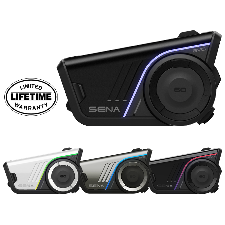 Sena 60S EVO Motorcycle Bluetooth Communication System Canada