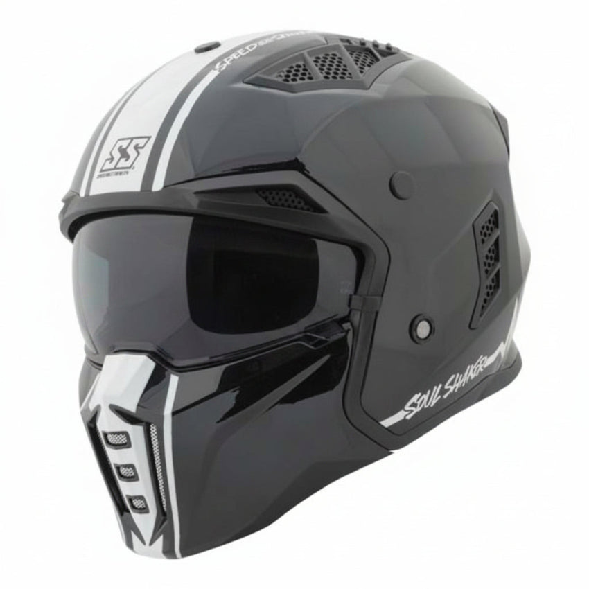full face motorcycle helmets canada Speed & Strength SS2450 Soul Shaker Streetfighter Helmet Canada