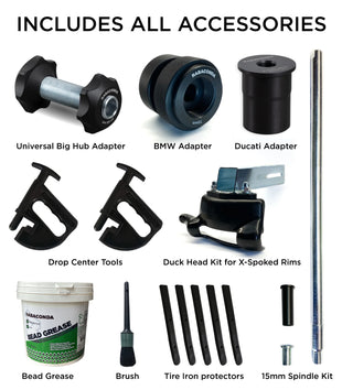 Rabaconda Street Bike Tire Changer Ultimate Kit