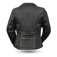 WCL Women’s Leather Motorcycle Jacket Canada