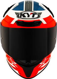 KYT TT-REVO Gear Blue/Red