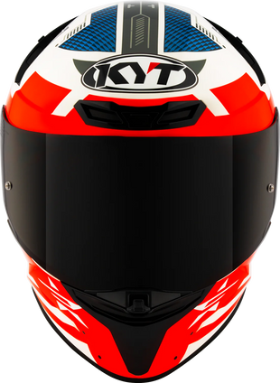 KYT TT-REVO Gear Blue/Red