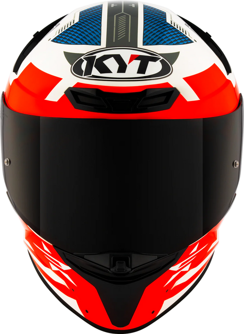 KYT TT-REVO Gear Blue/Red