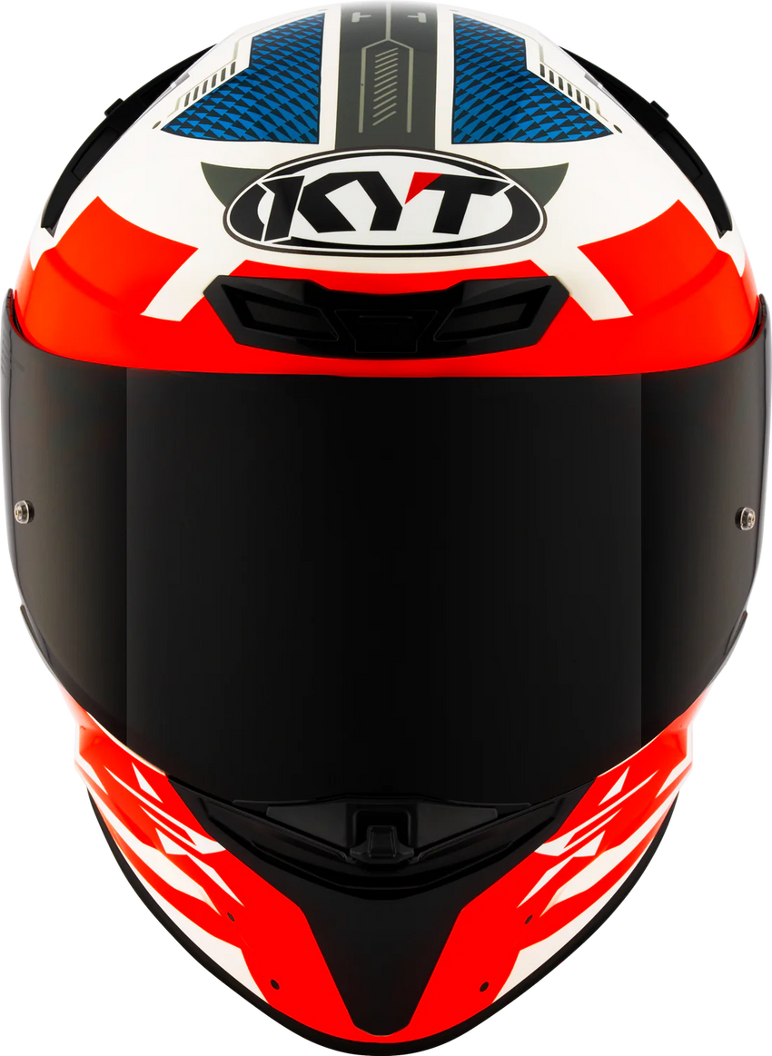 KYT TT-REVO Gear Blue/Red