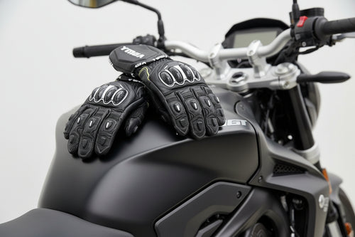 YMGA Full Protection Leather Motorcycle Gloves Canada