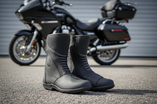 YMGA Men's Motorcycle Touring Boots - Custom Made Canada