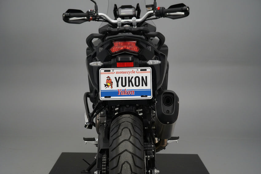 Yukon Motorcycle Vanity Plate