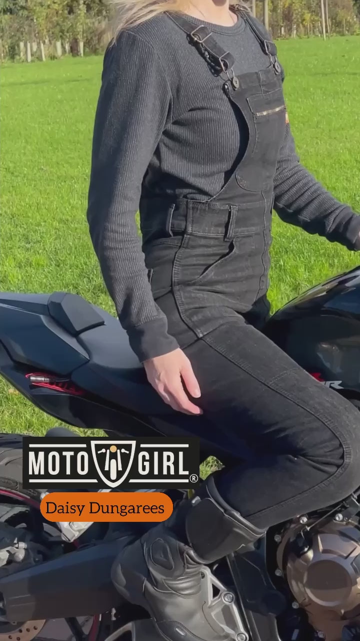 MotoGirl DAISY Motorcycle Dungarees Canada
