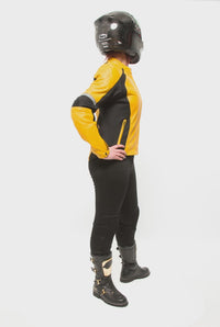 MotoGirl FIONA Leather Motorcycle Jacket Canada